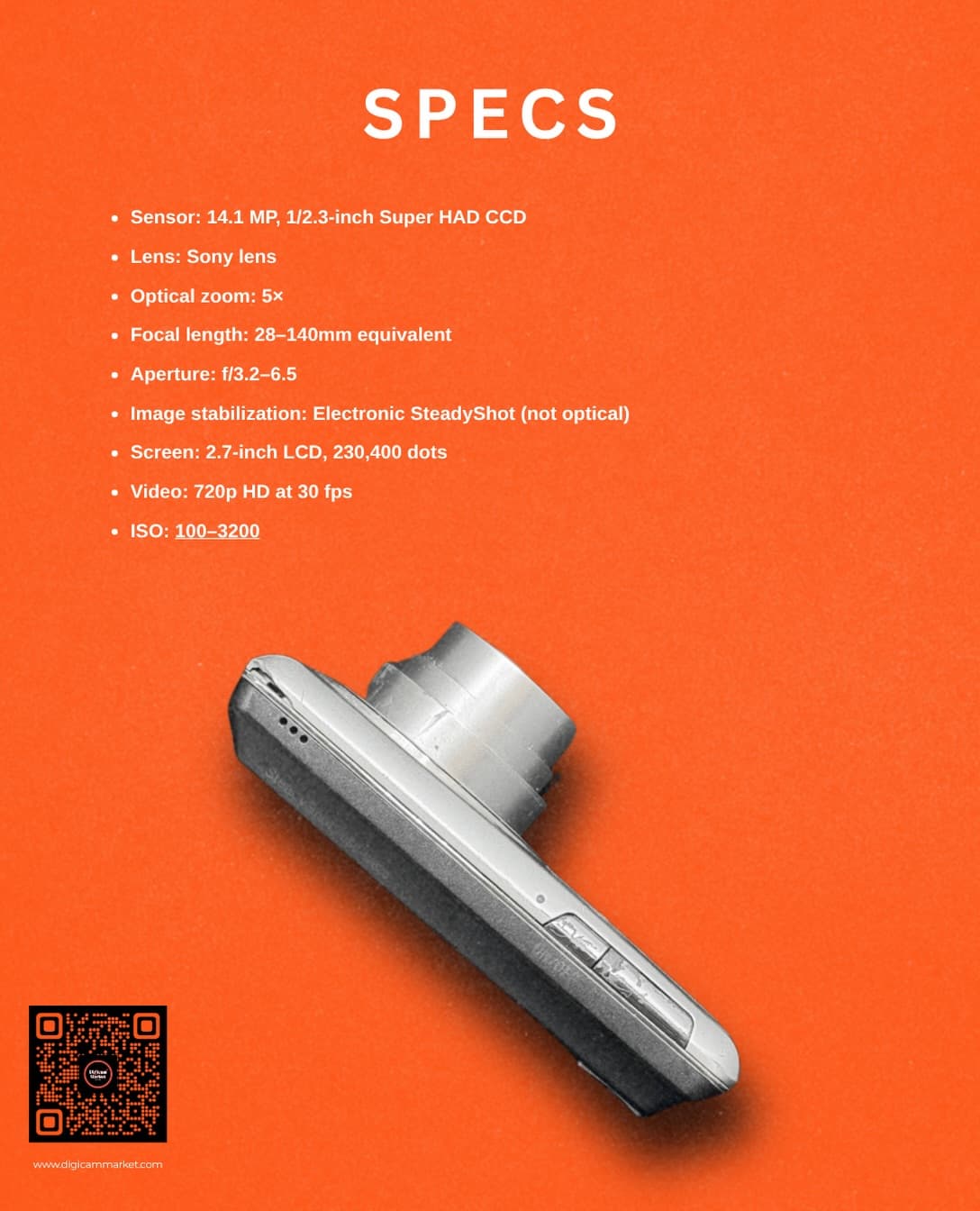 Sony Cyber-shot DSC-W620 image 2